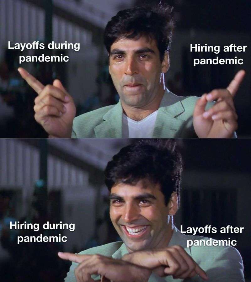 Hiring during pandemic